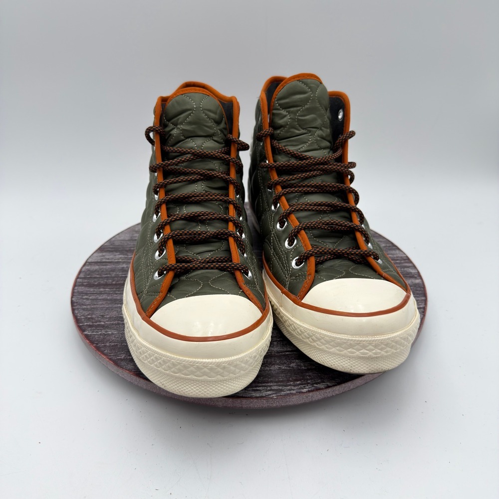Converse Sneakers Mens Size 11.5 Chuck 70 Hi Quilted Workwear Green 169375C - Picture 2 of 11